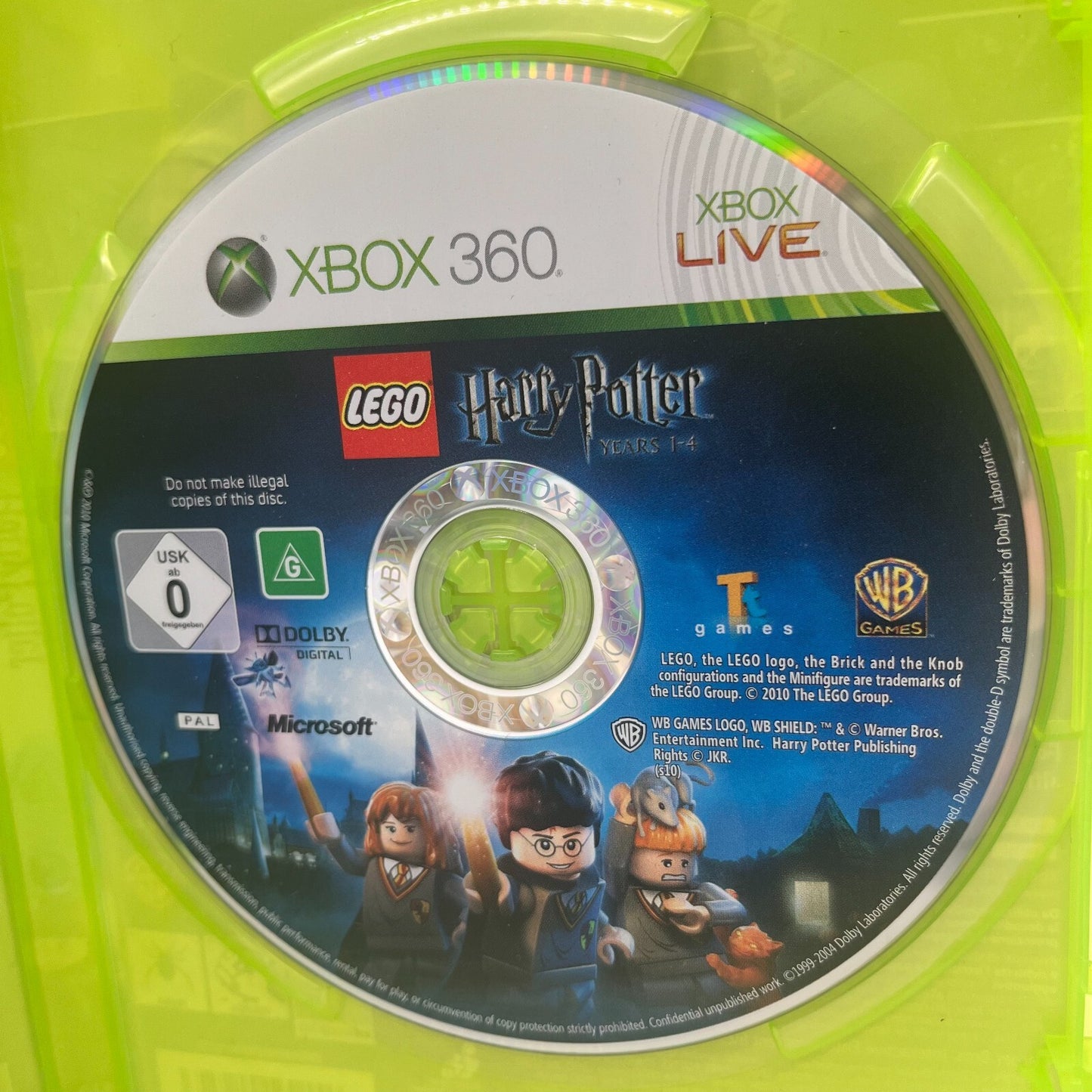 Lego Harry Potter: Anni 1-4 Xbox 360 Italiano Completo con Manuale WB Microsoft