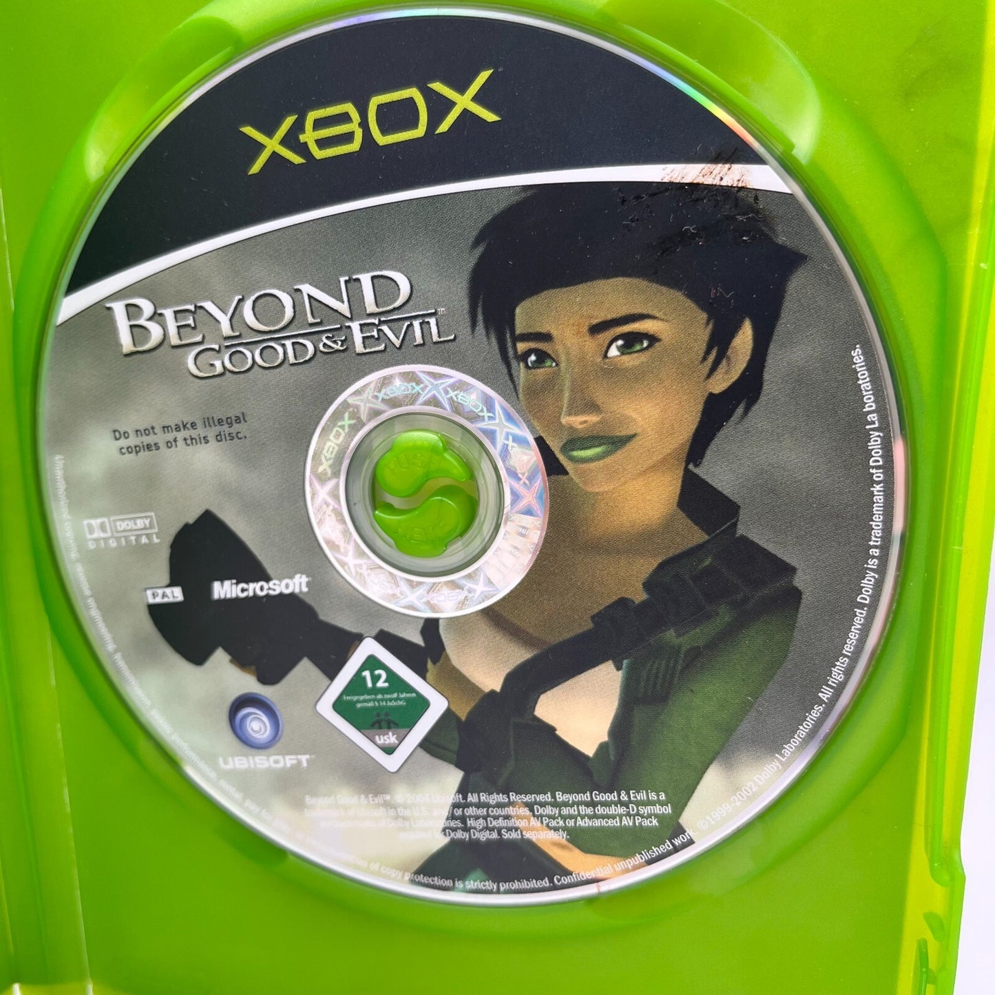 Beyond Good & Evil XBOX Classic Italiano PAL Ubisoft Microsoft no manuale OTTIMO