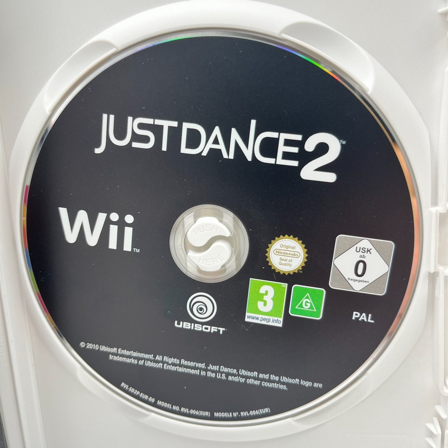 Just Dance 2 Nintendo Wii Italiano Completo Manuale Ubisoft Gioco Danza Ballo