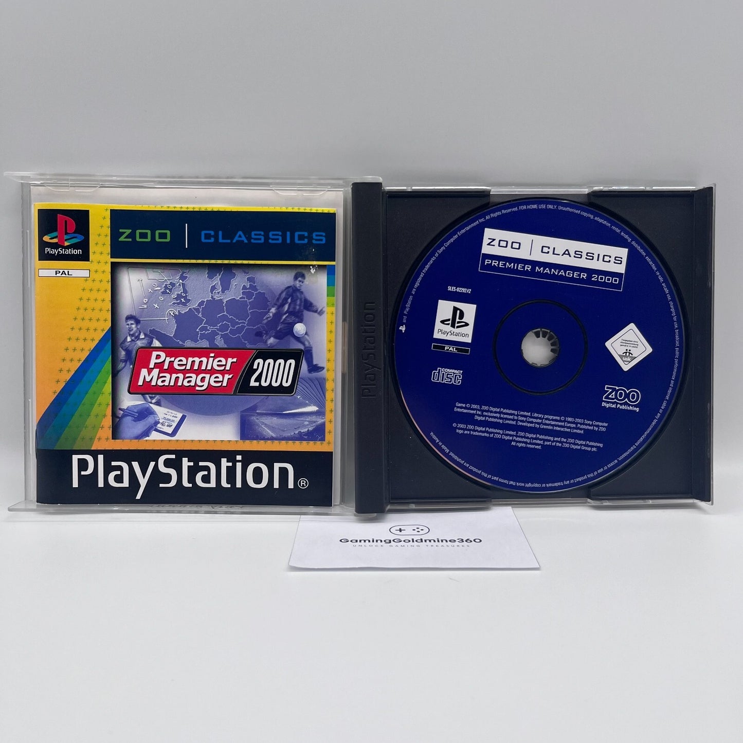 Premier Manager 2000 PS1 Italiano PAL Completo Sony PlayStation One COME NUOVO