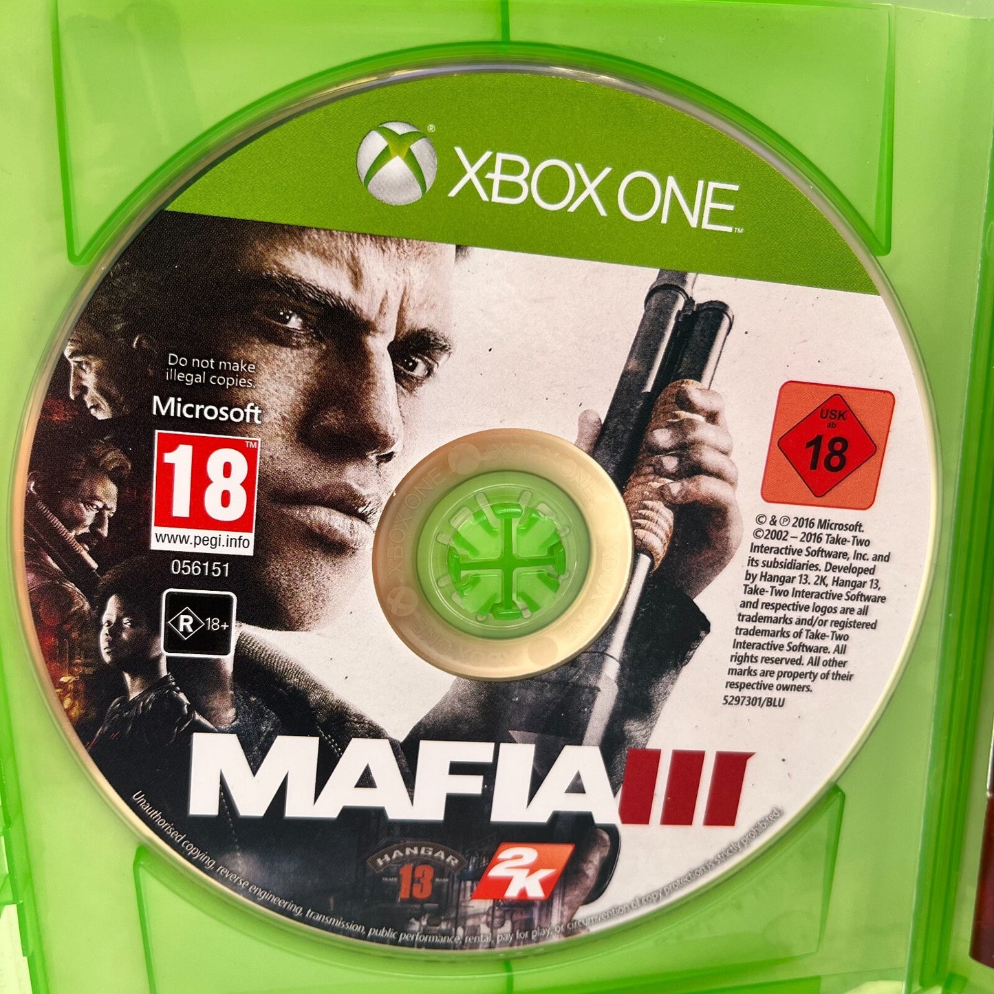 MAFIA III 3 Xbox One Italiano Completo con Manuale 2k Microsoft COME NUOVO