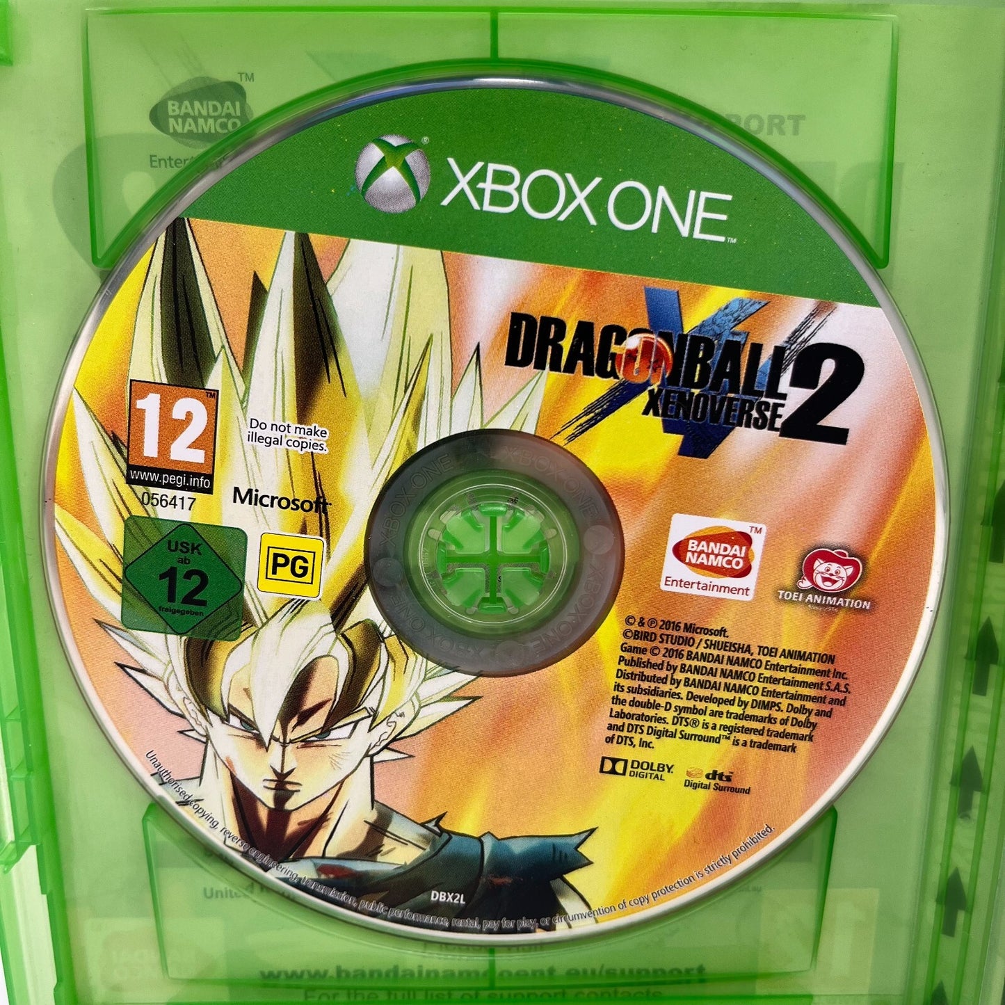 DragonBall XenoVerse 2 XBOX One Italiano Completo con Manuale e Poster COME NUOV