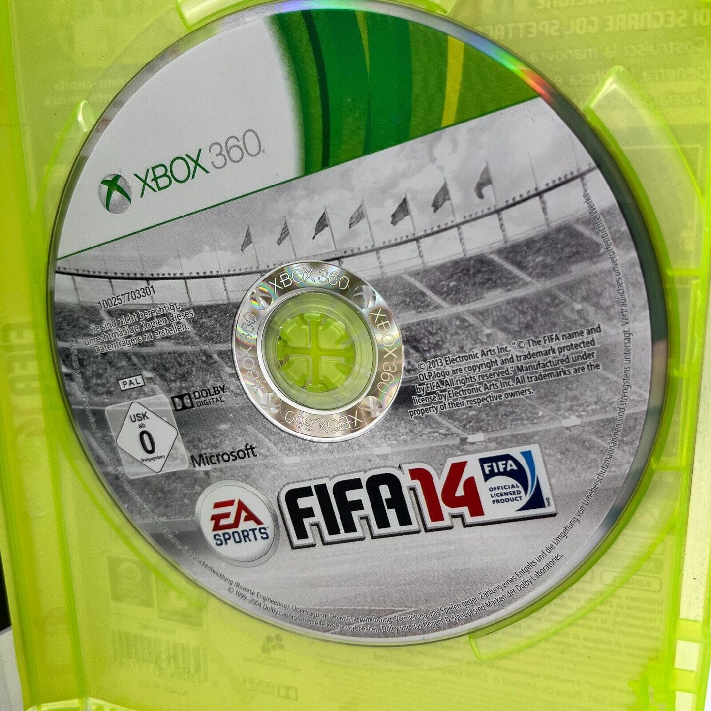 FIFA 14 Xbox 360 Italiano Completo con Manuale PAL EA Sports Microsoft COME NUOV