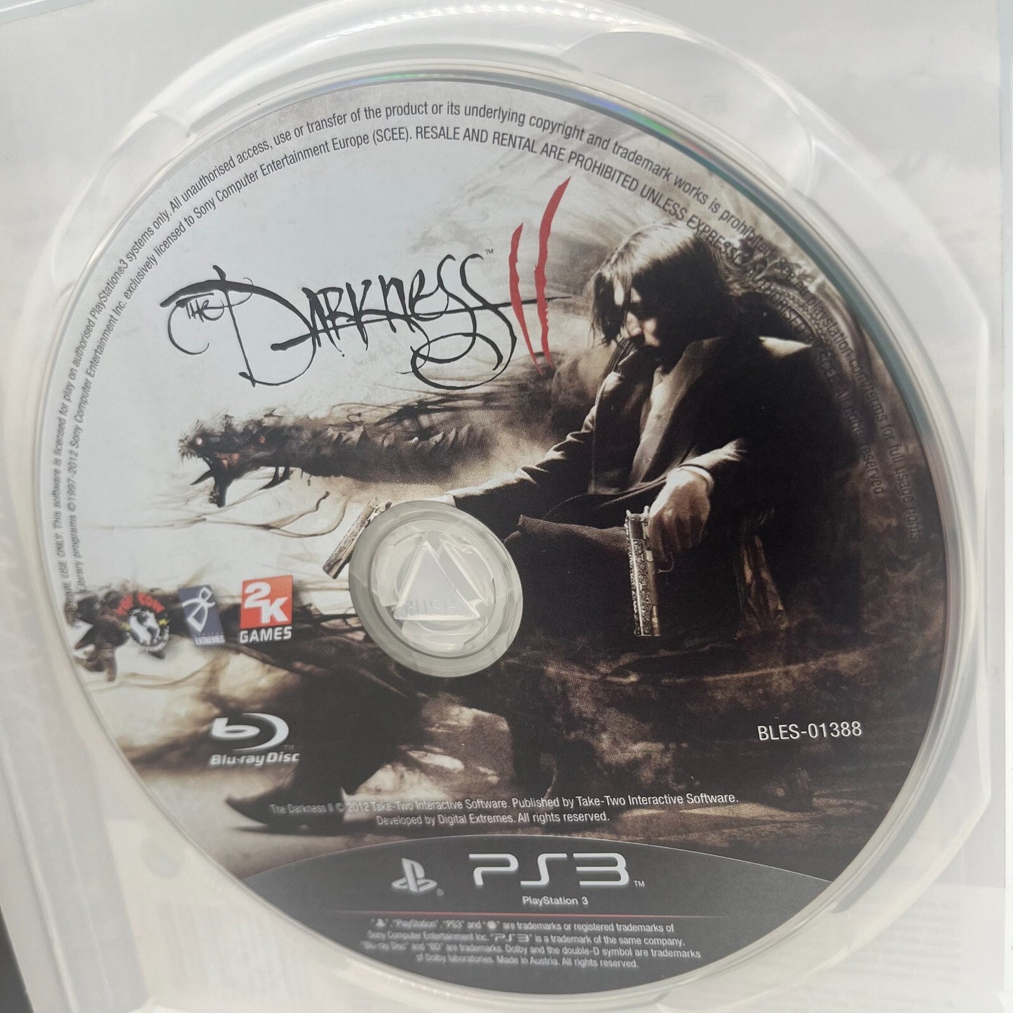 The Darkness II 2 PS3 Completo con Manuale PAL Multilingua 2K Sony PlayStation 3