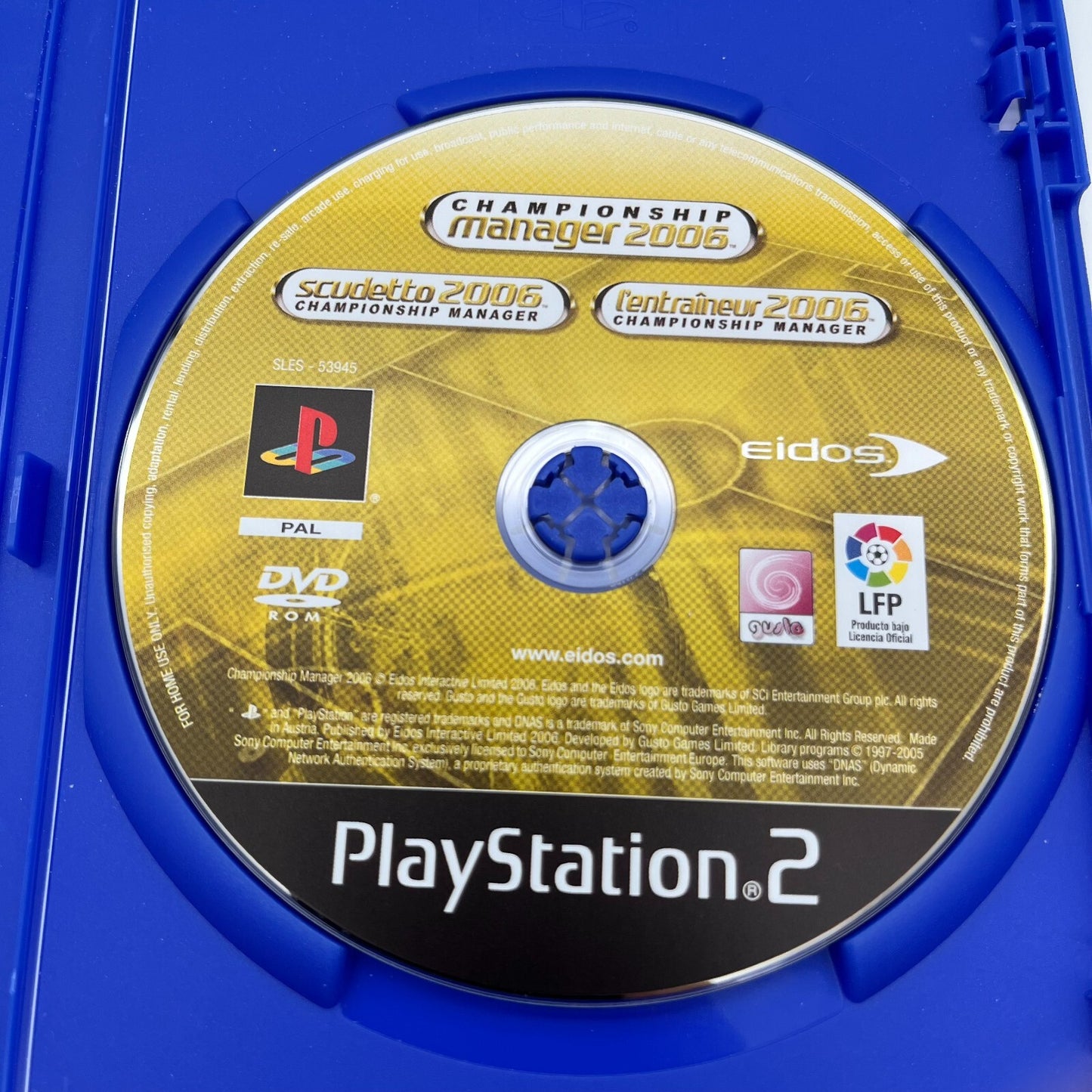 Football Manager Campionato 2005 + Scudetto 2006 PS2 Sony PlayStation 2 OTTIMI