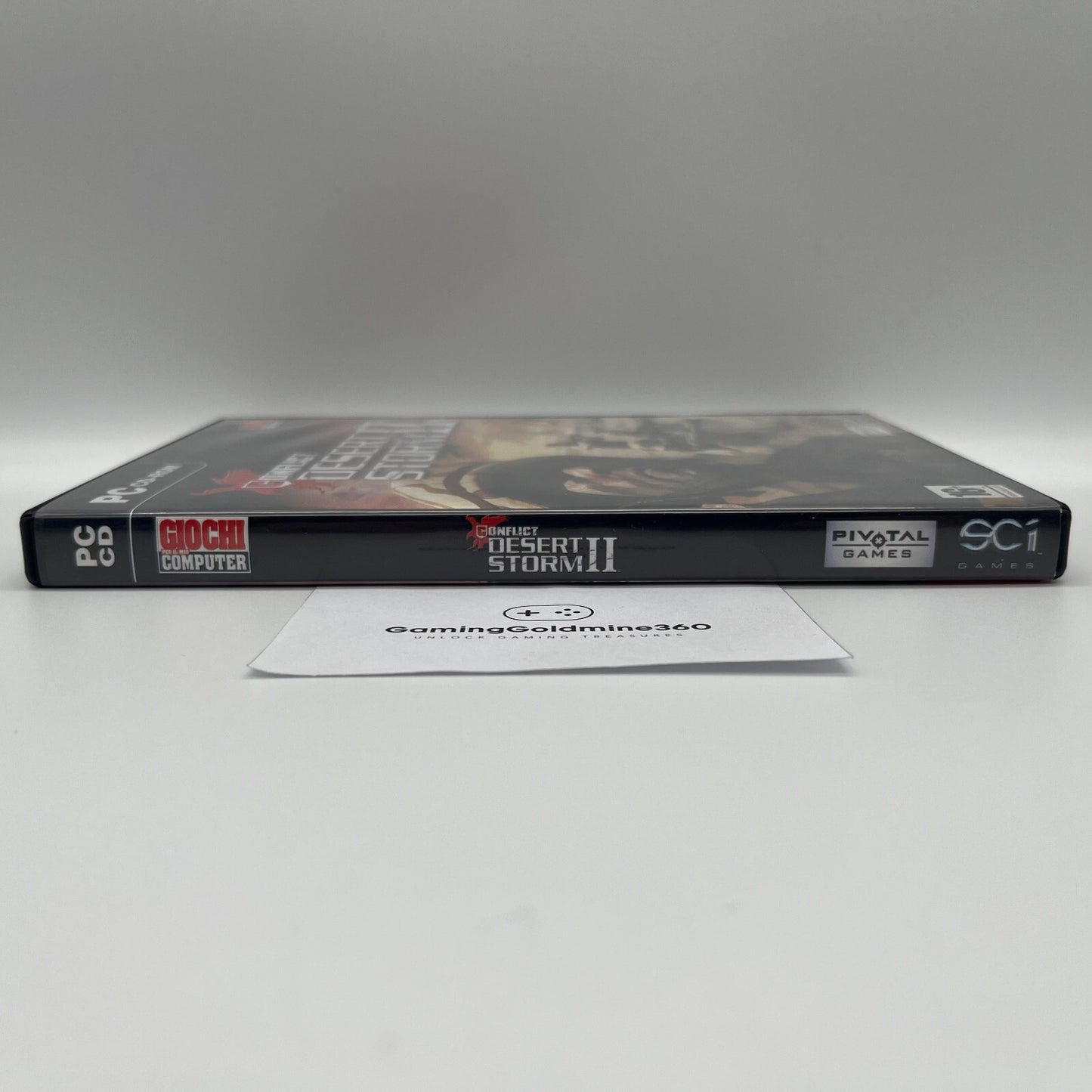 Conflict DESERT STORM II 2 PC CD-ROM Italiano Completo Gioco Computer Pivotal