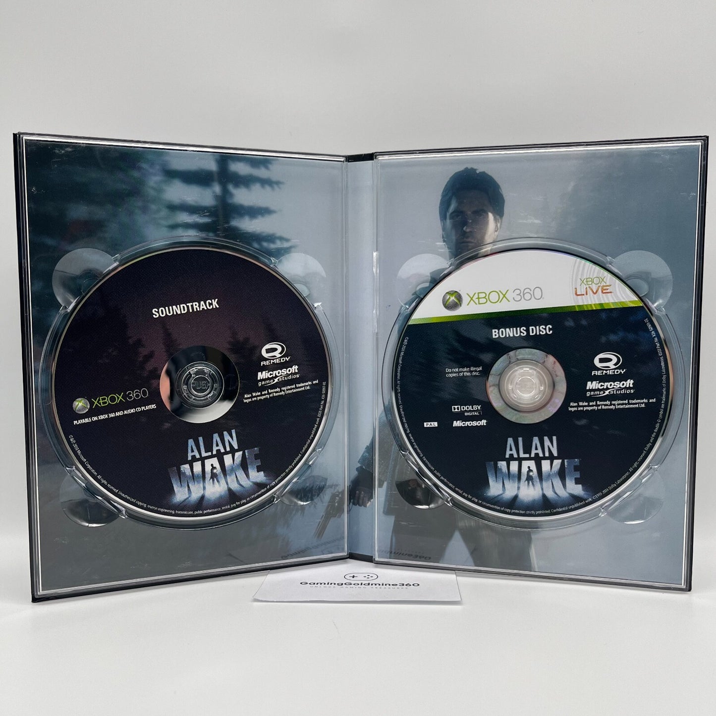 ALAN WAKE Limited Collector's Edition XBOX 360 Italiano PAL Completo Microsoft