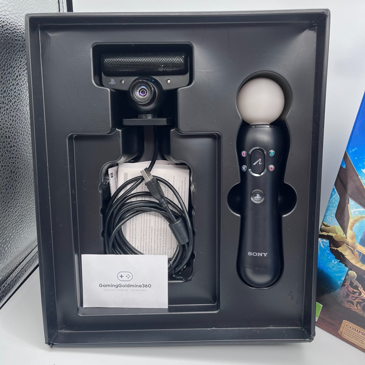 Wonderbook BOOK OF SPELLS PS3 Completo PAL Gioco+Libro+Camera+PS Move Sony OTTIM