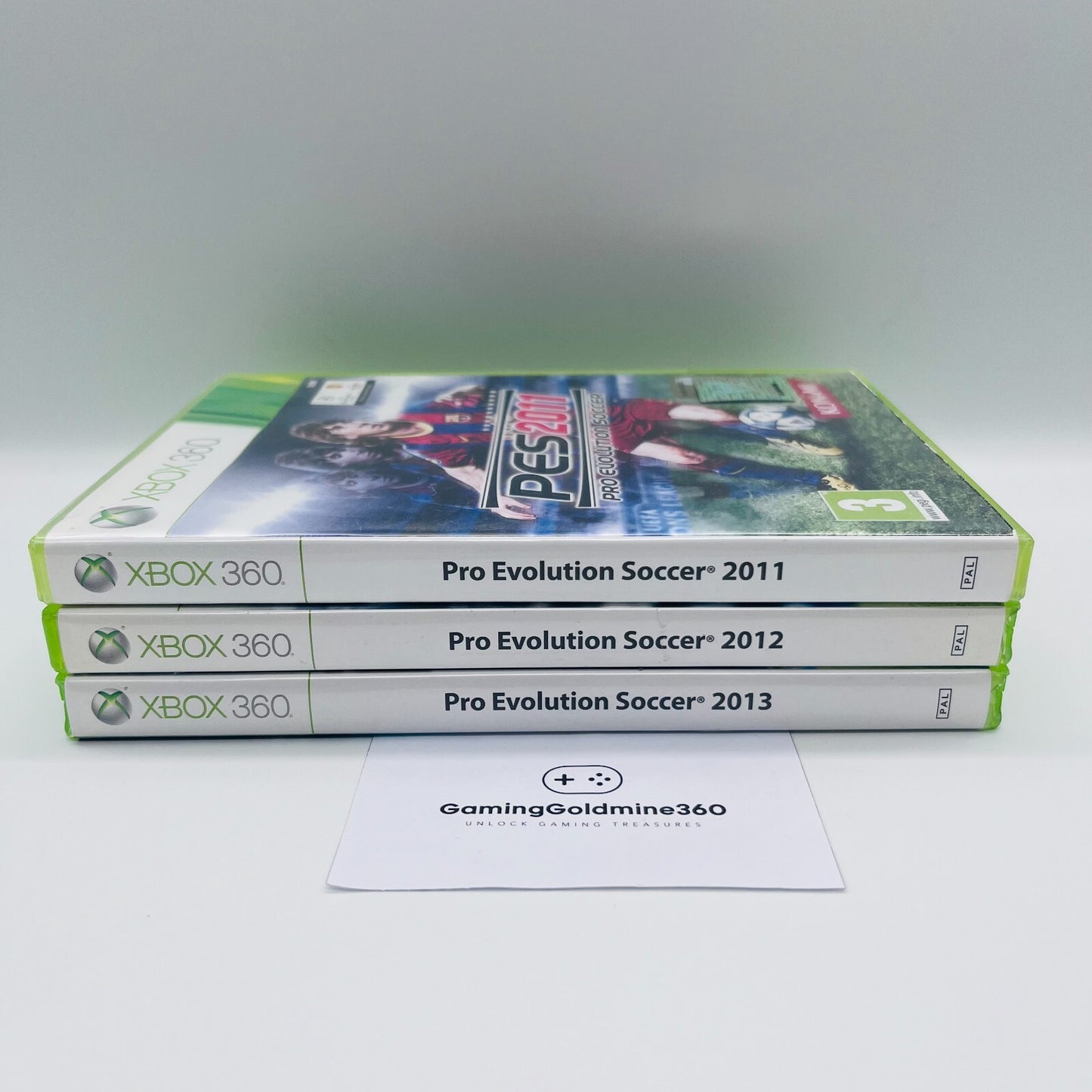 PES 2011 2012 2013 Pro Evolution Soccer Xbox 360 Italiano PAL Completi Konami