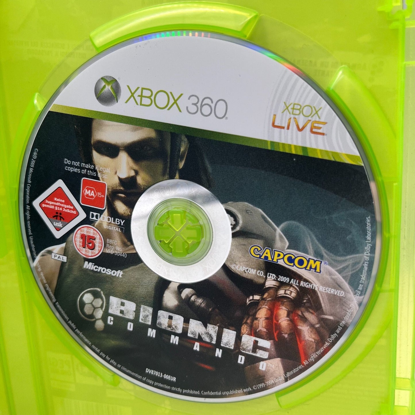 Bionic Commando Xbox 360 Italiano Completo con Manuale Capcom Microsoft OTTIMO