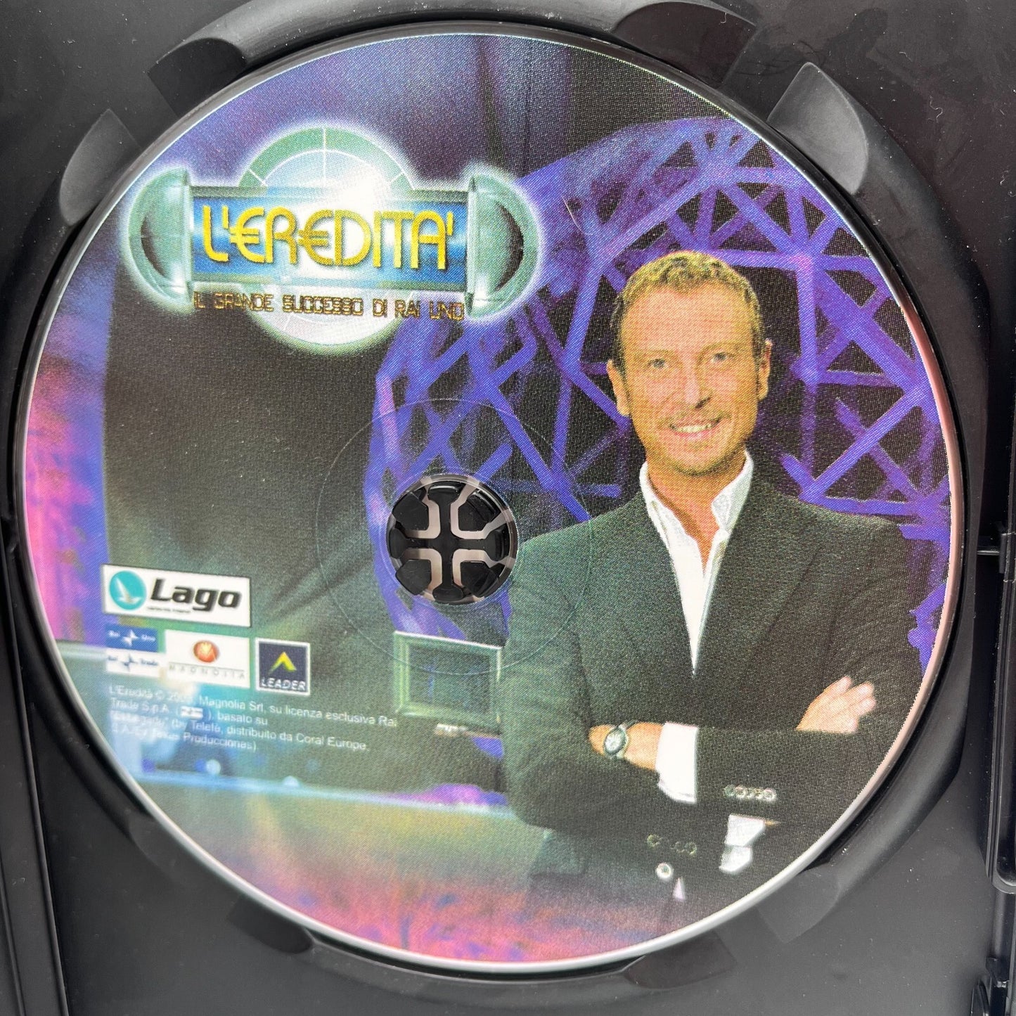 L'EREDITA' il Grande Successo di Rai Uno PC CD-Rom Italiano Gioco AMADEUS ottimo
