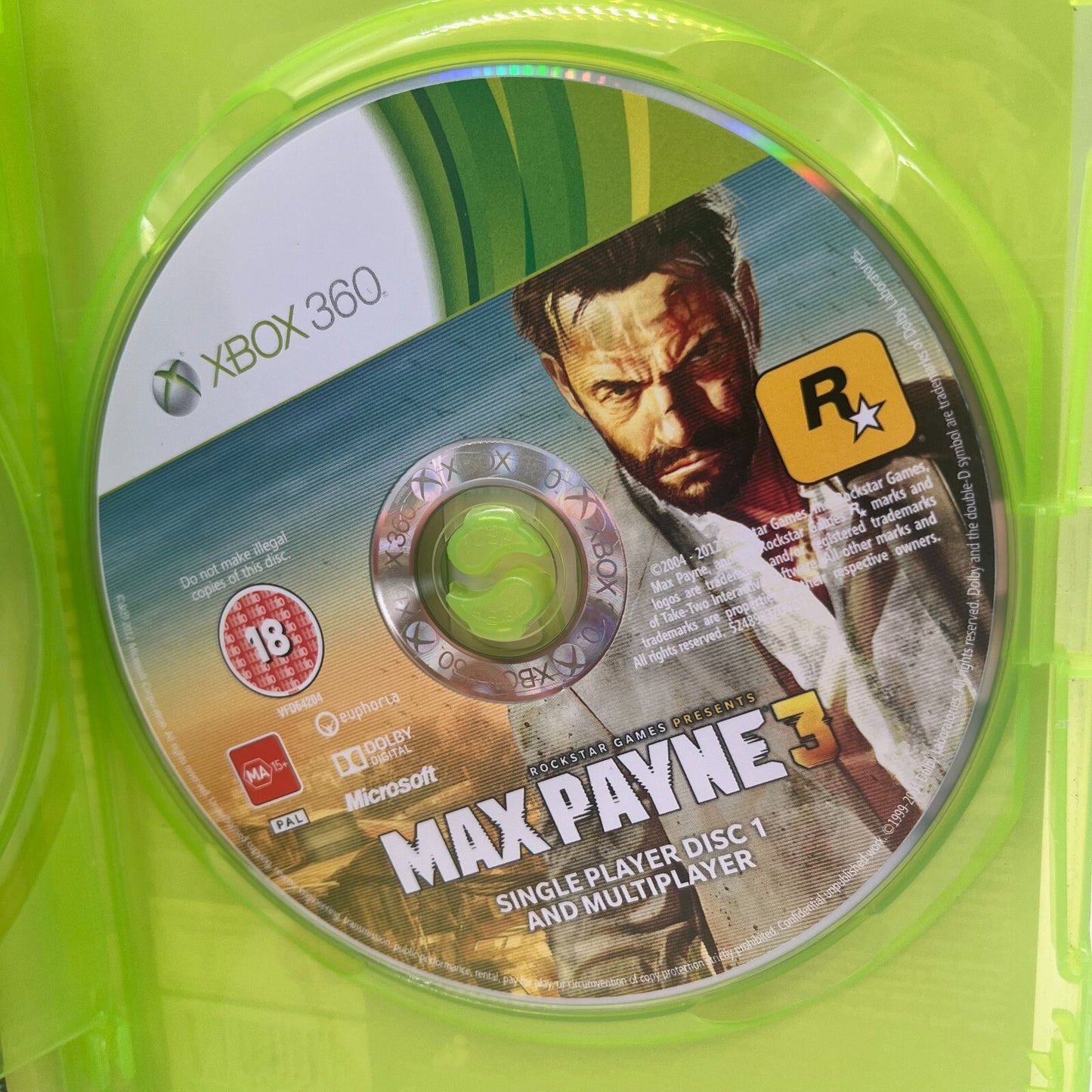 Max Payne 3 Xbox 360 Completo con Manuale PAL Multilingua Rockstar Microsoft