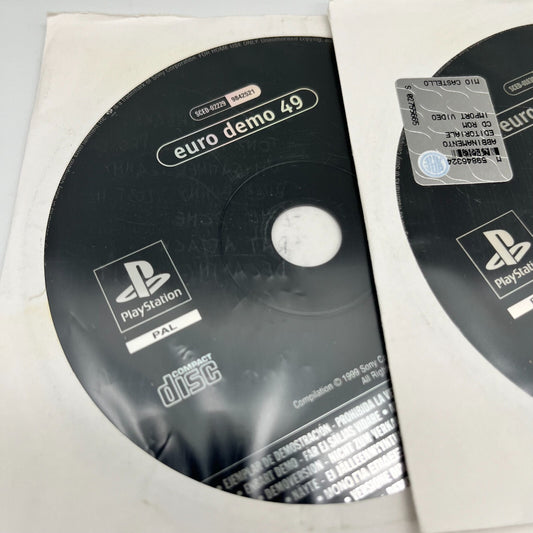 PlayStation Euro Demo 49, 56, 57, 61, 64, 66, 71, 72, 77 Anni 2000 PS CD Giochi