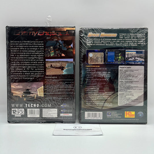 Enemy Engaged 2 + Space Rangers PC CD-Rom Italiano Giochi Computer NUOVI SIGILLA