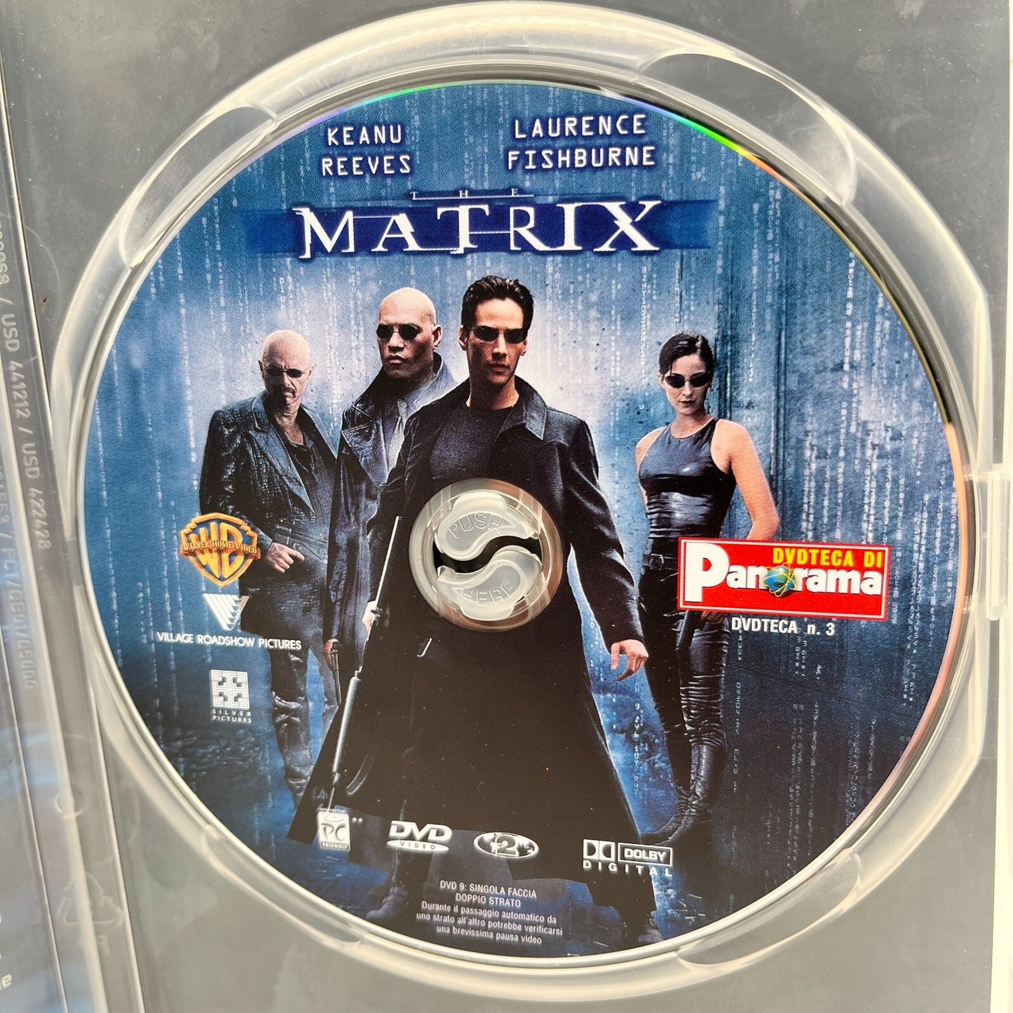 MATRIX - DVD - Wachowski - Keanu Reeves, Laurence Fishburne 1999 OTTIMO Panorama