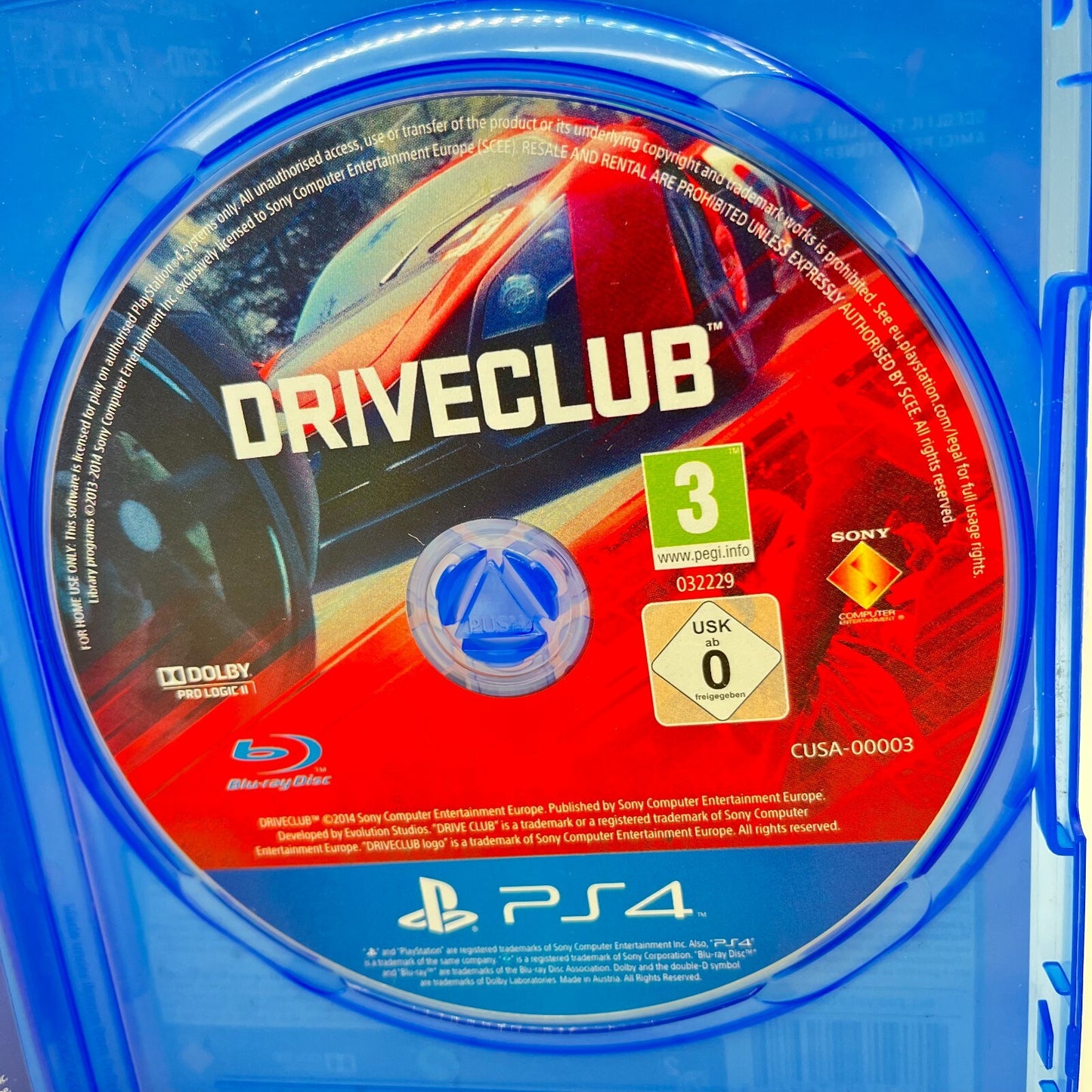 Driveclub PS4 Italiano Completo Sony Evolution Studios PlayStation 4 🇮🇹 Ottimo