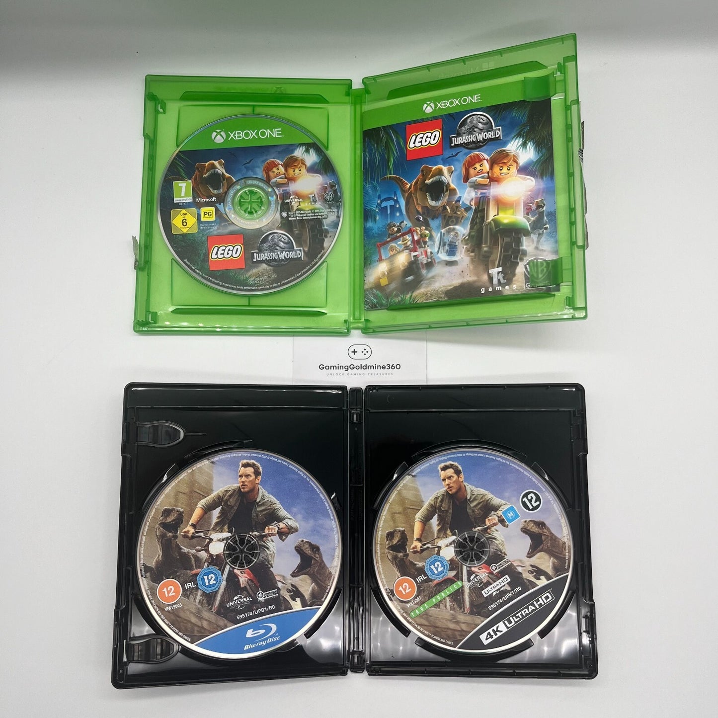 LEGO Jurassic World Xbox One + Jurassic World il Dominio Film 4K Ultra HD BluRay