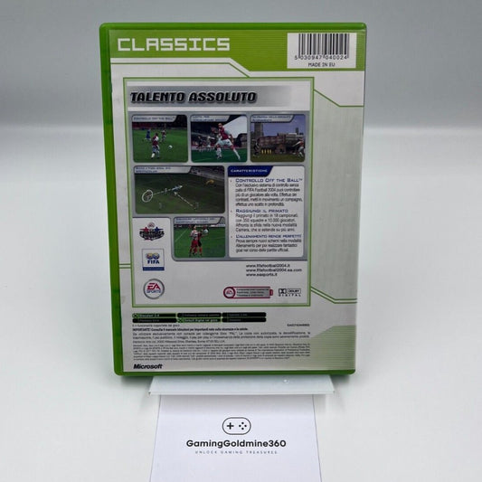 FIFA Football 2004 XBOX Classic Italiano Completo PAL in OTTIME CONDIZIONI