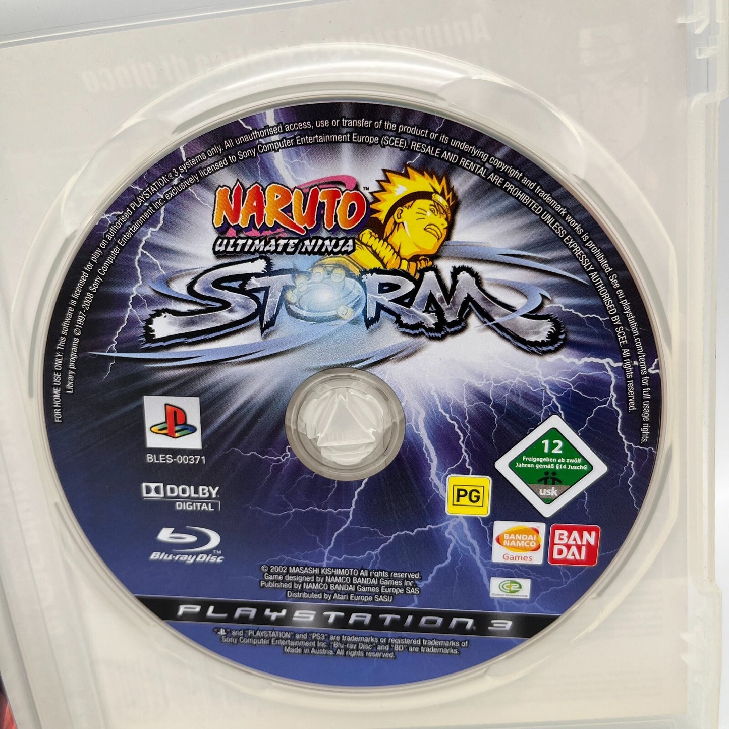 NARUTO Ultimate Ninja Storm PS3 Italiano Completo PAL Bandai Sony PlayStation 3