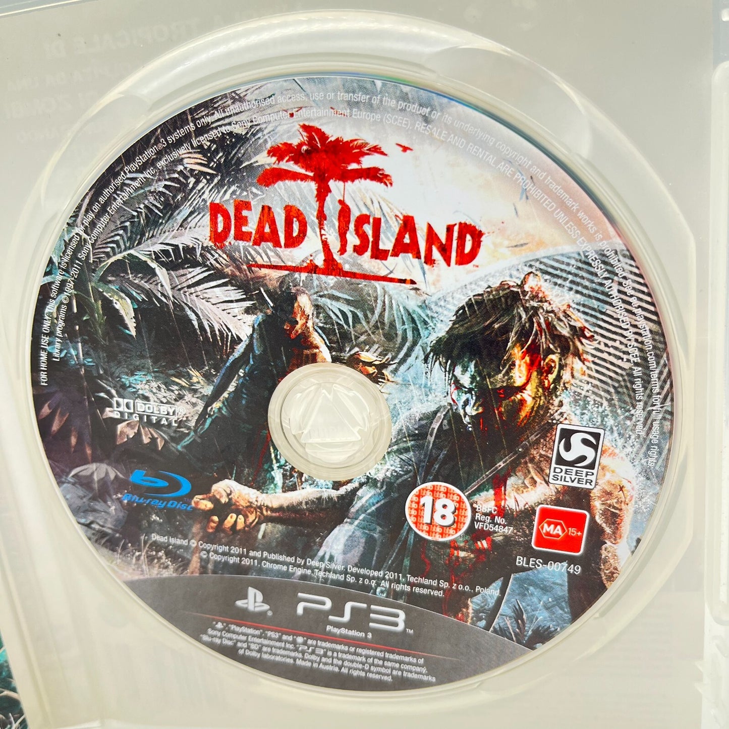 Dead Island PS3 Italiano Completo con Manuale PAL DeepSilver Sony Playstation 3
