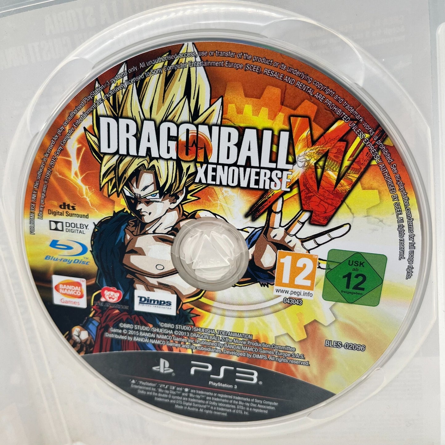DragonBall XenoVerse PS3 Italiano PAL Bandai Namco Sony PlayStation 3 OTTIMO