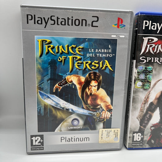 Prince of Persia BUNDLE PS2 Italiano Completi Ubisoft Sony PlayStation 2 OTTIMI