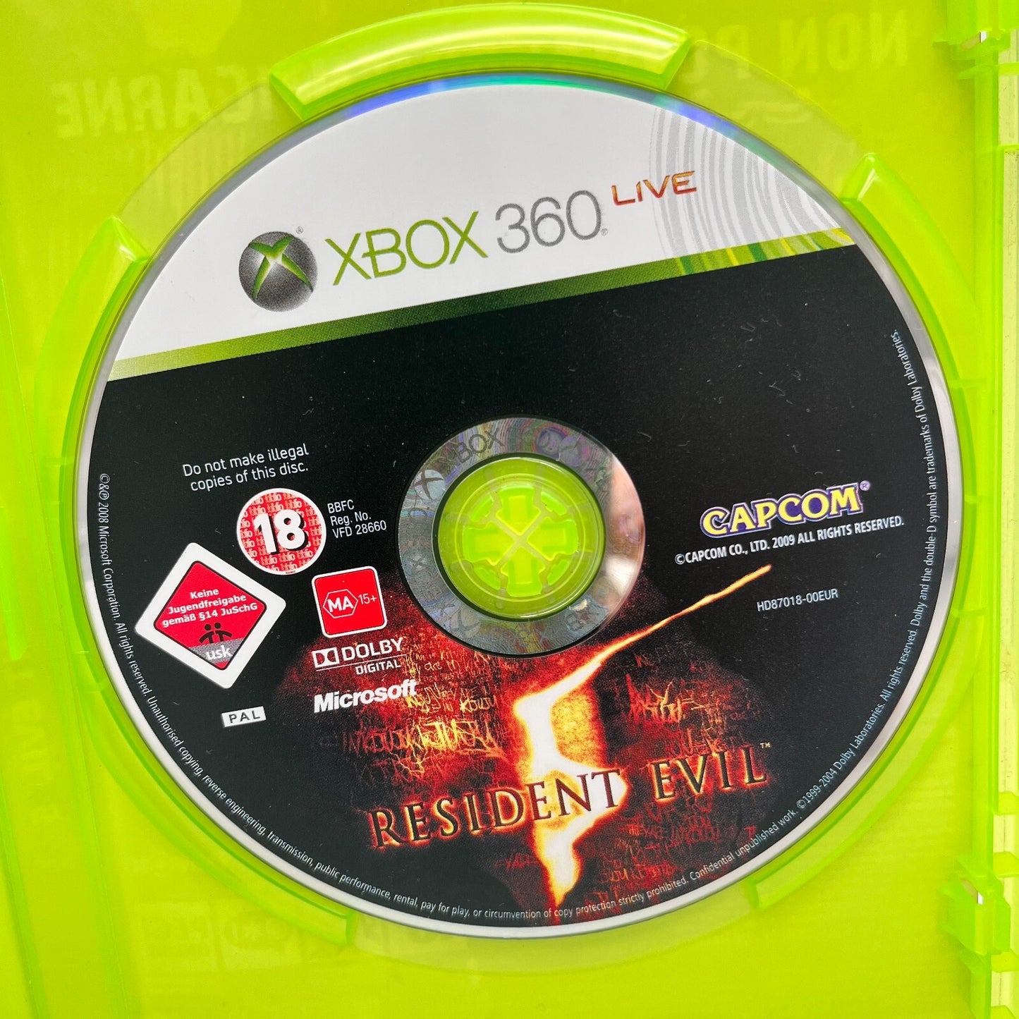 Resident Evil 5 Xbox 360 Italiano Completo con Manuale PAL Capcom Microsoft TOP