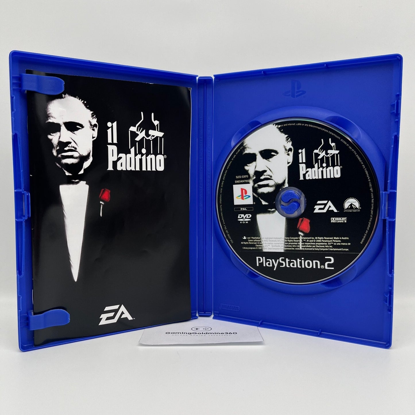 il Padrino PS2 Italiano Completo con Manuale PAL EA Sony PLayStation 2 Come Nuov