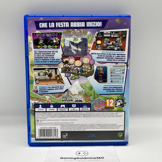 ScribbleNauts Showdown PS4 Italiano Warner Bros Sony PlayStation 4 Ottime Condiz
