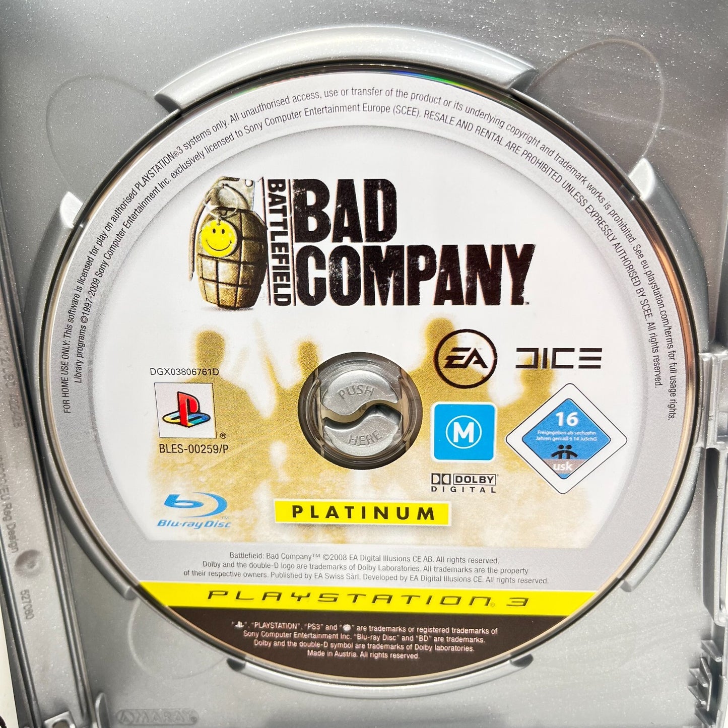 Battlefield Bad Company PS3 Italiano Completo PAL EA Sony PlayStation 3 OTTIMO