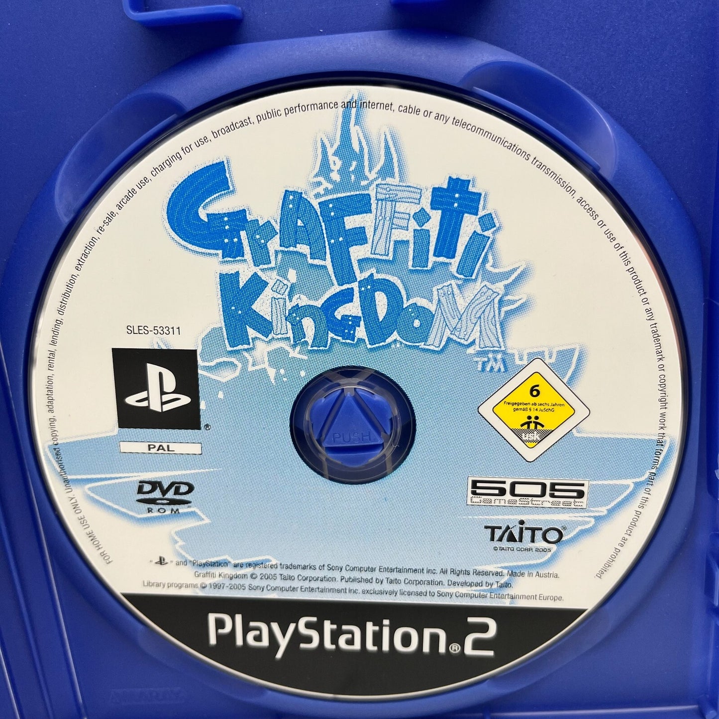 Graffiti Kingdom PS2 Italiano Completo PAL Taito Sony PlayStation 2 OTTIME CONDI