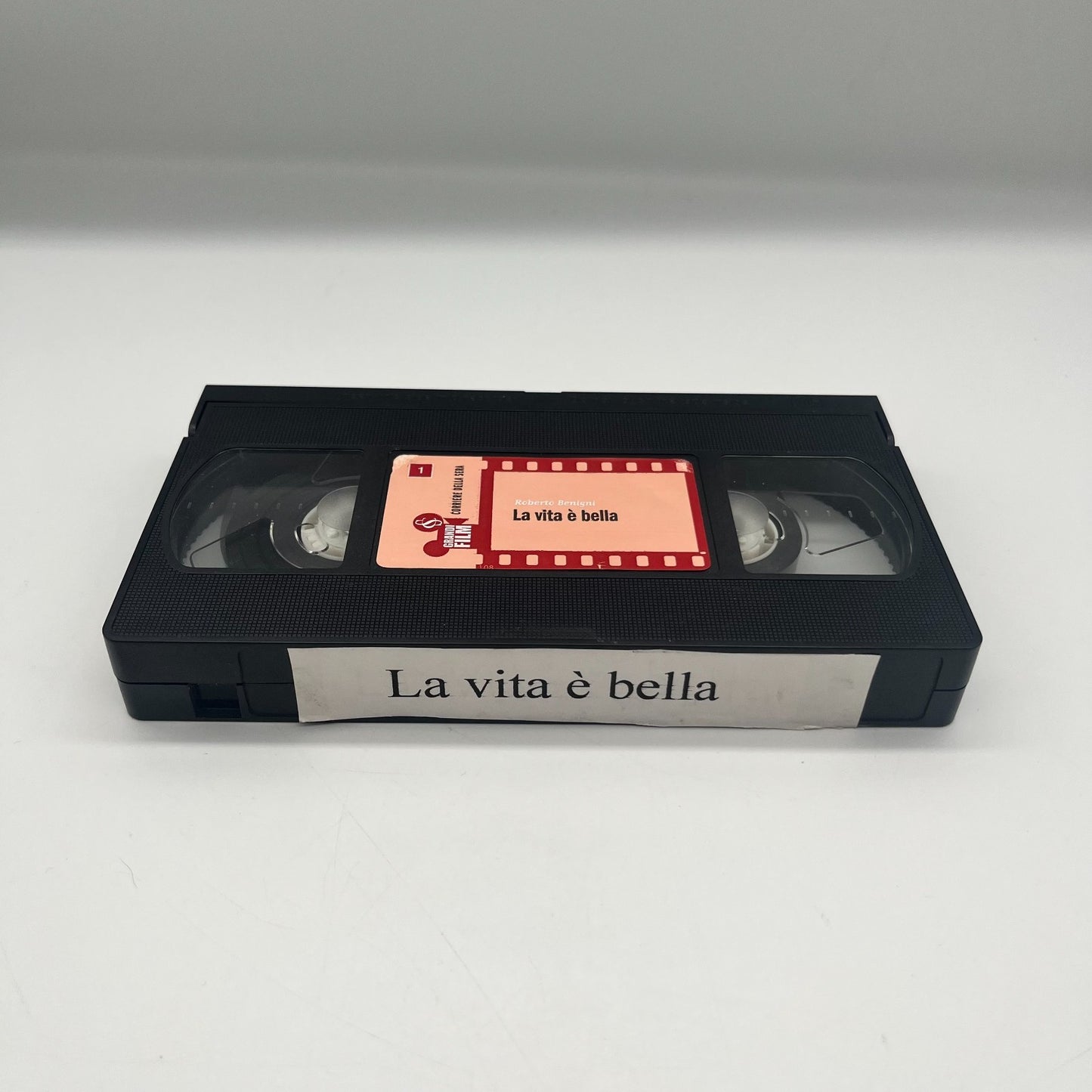 VHS La Vita è Bella 🎬 Roberto Benigni 1997 Ita Film Premio Oscar Corriere della