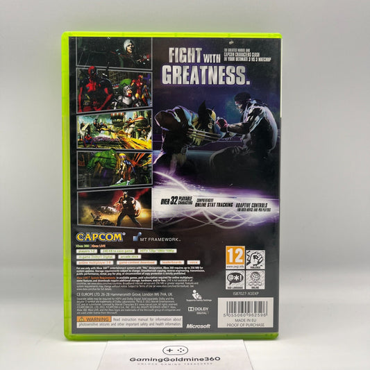 Marvel vs Capcom 3 Xbox 360 Italiano Completo Manuale Capcom Microsoft OTTIMO