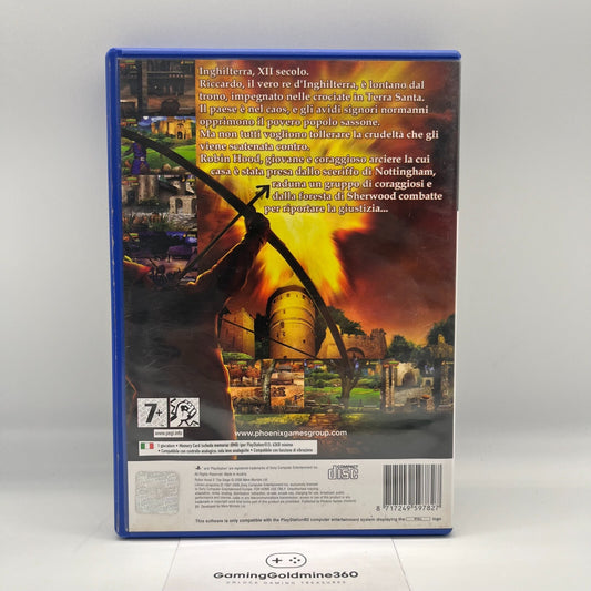 Robin Hood 2: The Siege PS2 Italiano Completo Manuale Phoenix Sony PlayStation 2