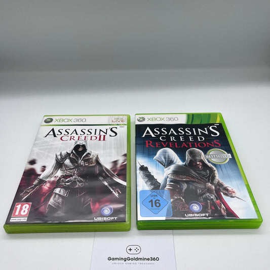 Bundle Assassin's Creed II 2 GOTY + Revelations Xbox 360 · Xbox One Italiano PAL