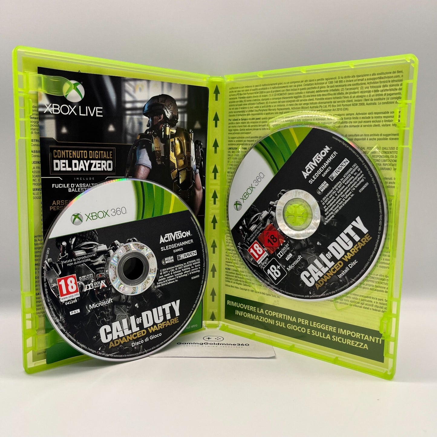 Call of Duty Advanced Warfare Edizione Day Zero Xbox 360 Italiano Completo OTTIM