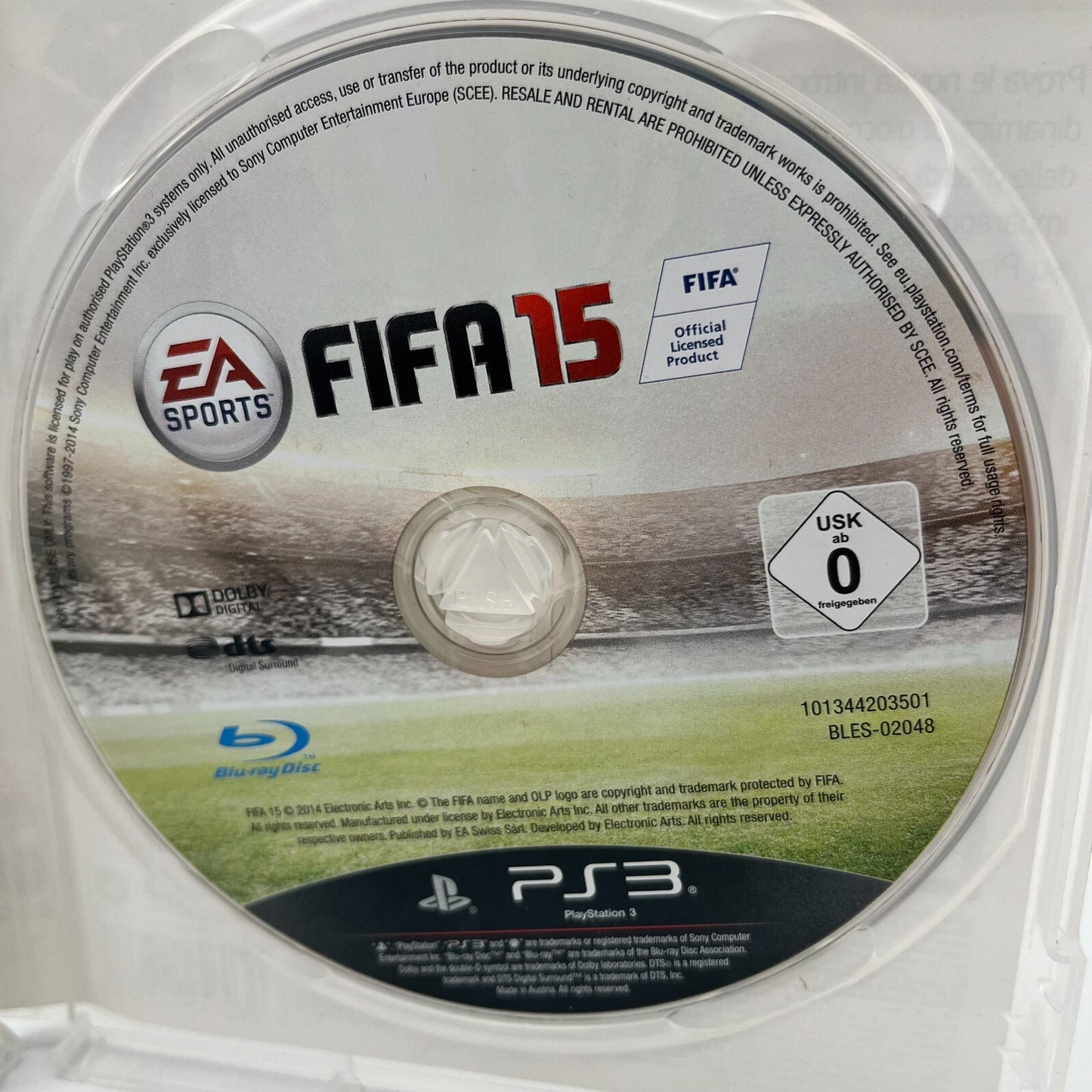 FIFA 15 PS3 Italiano Completo con Manuale EA Sports Sony PlayStation 3 Calcio