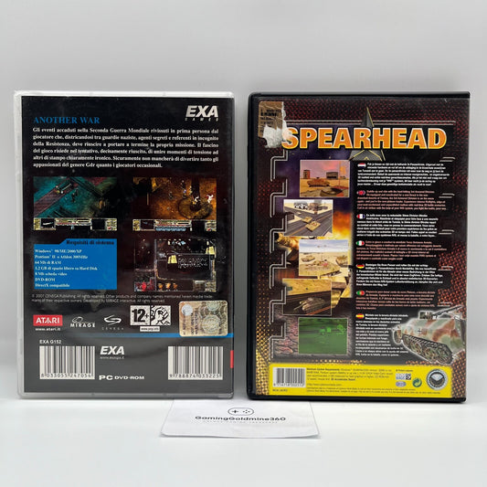 Another War + SpearHead PC Italiano Giochi Computer Atari Windows OTTIME CONDIZI