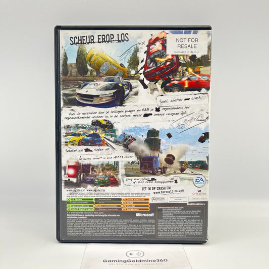 Burnout 3 Takedown Xbox Completo con Manuale PAL Multilingua EAGames Microsoft