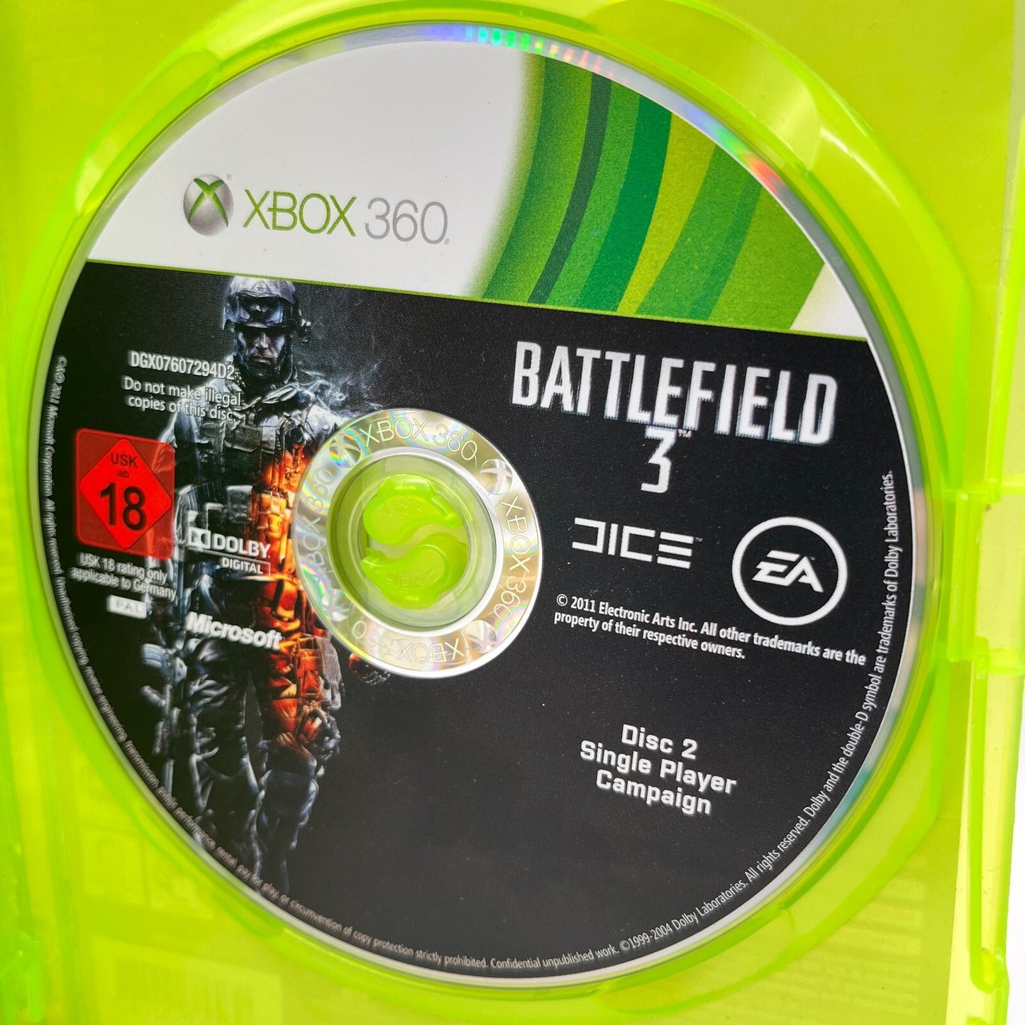 Battlefield 3 Xbox 360 Italiano Completo con Manuale PAL EA Microsoft COME NUOVO