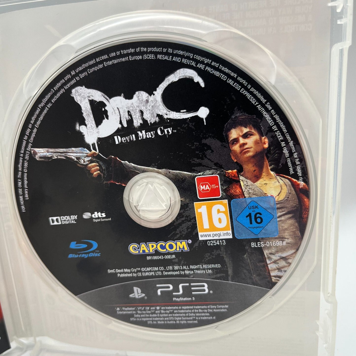 DMC Devil May Cry PS3 PAL Completo con Manuale COME NUOVO Sony PlayStation 3