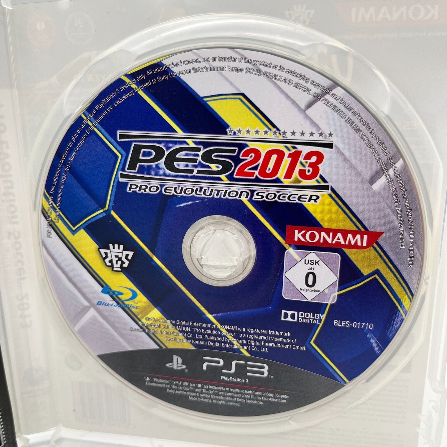 PES 2012 + 2013 PS3 Completi con Manuali PAL Pro Evolution Soccer PlayStation 3