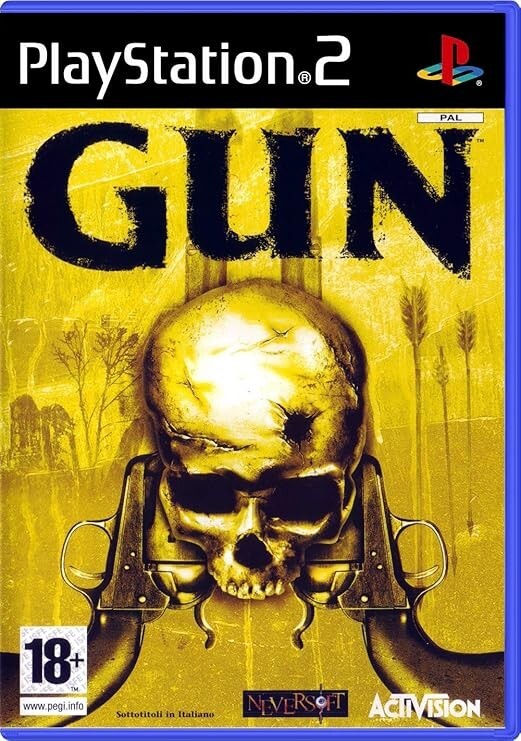 GUN PS2 Italiano Completo con Manuale PAL Gioco Activision Sony PlayStation 2