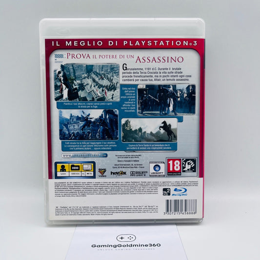 Assassin's Creed PS3 Italiano (Essentials) PAL Completo Sony PlayStation 3 Ubiso