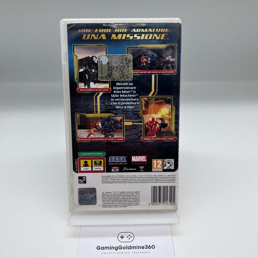 Iron Man 2: Il Videogioco (Essentials) PSP PAL Italiano senza manuale Sony Sega