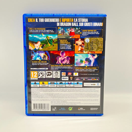 Dragon Ball XV XenoVerse PS4 Italiano Completo Manuale Bandai Sony PlayStation 4