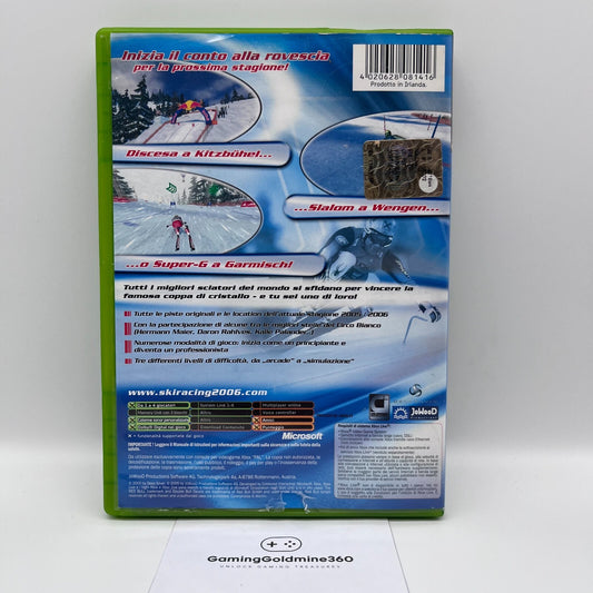 Ski Racing 2006 Hermann Maier Xbox Classic Completo ITALIANO PAL Microsoft RARO!