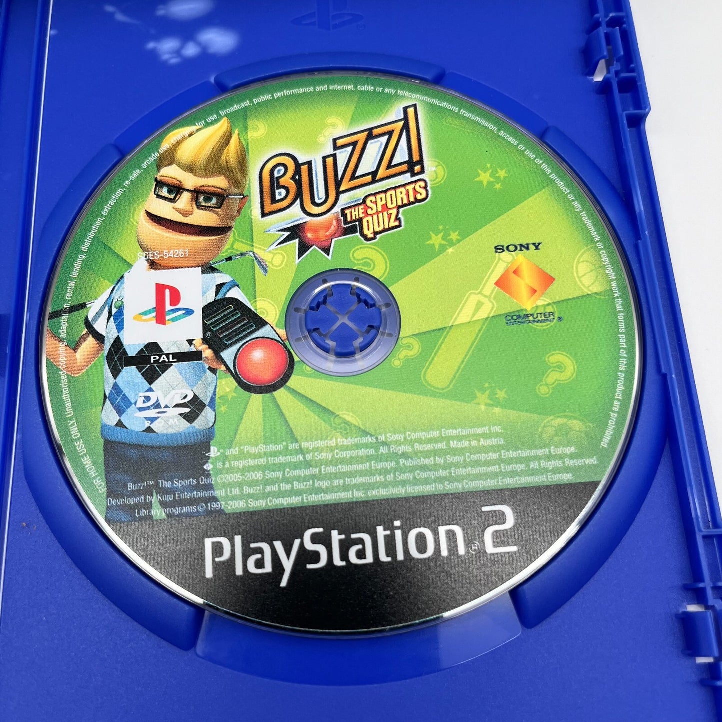 BUZZ! Quiz Sports+Junior Dino Mania+Hollywood+Superquiz PS2 Sony PlayStation 2