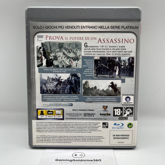 Assassin's Creed PS3 Italiano Completo con Manuale Ubisoft Sony PlayStation 3