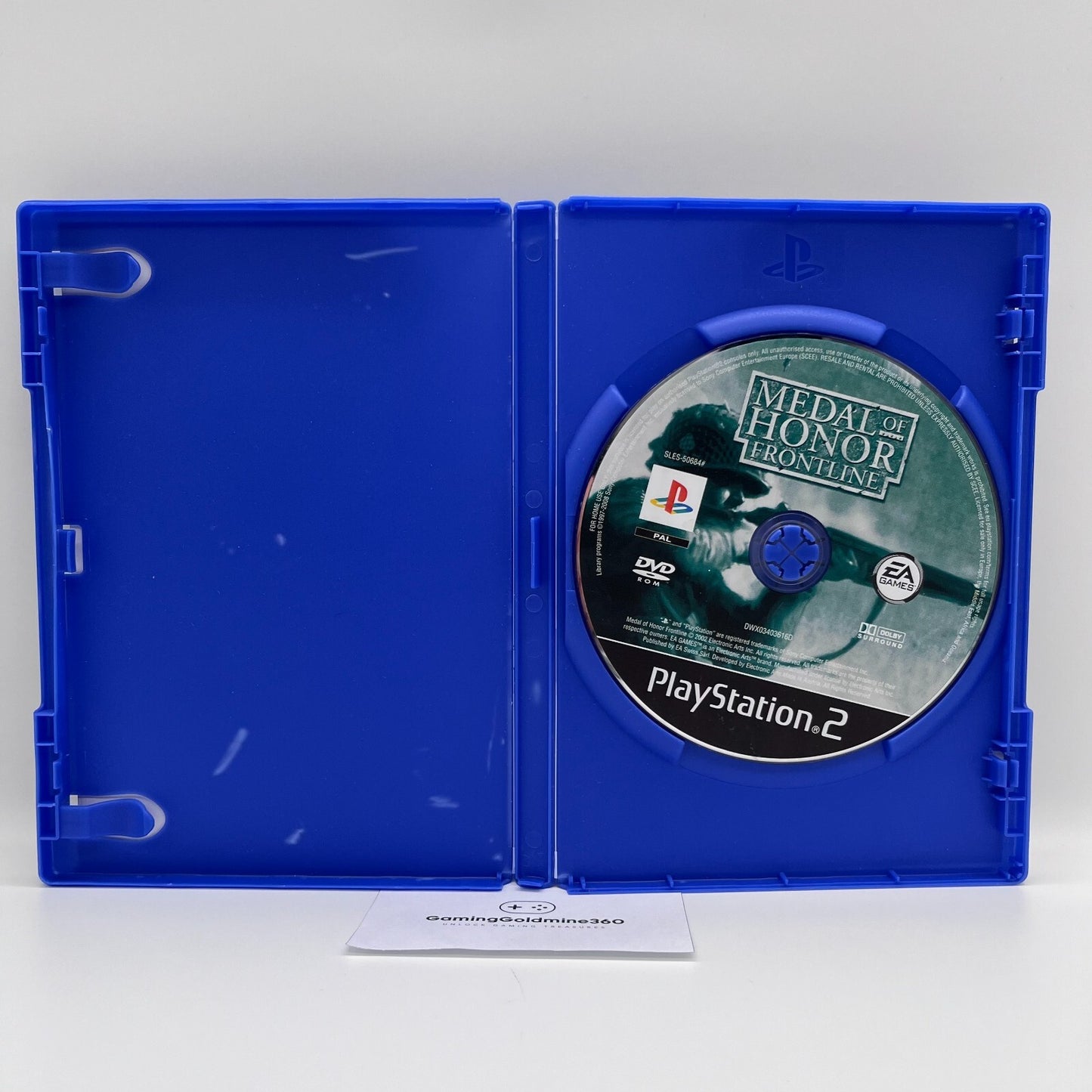 Bundle MEDAL OF HONOR Rising Sun + FrontLine PS2 Italiano PAL Sony PlayStation 2